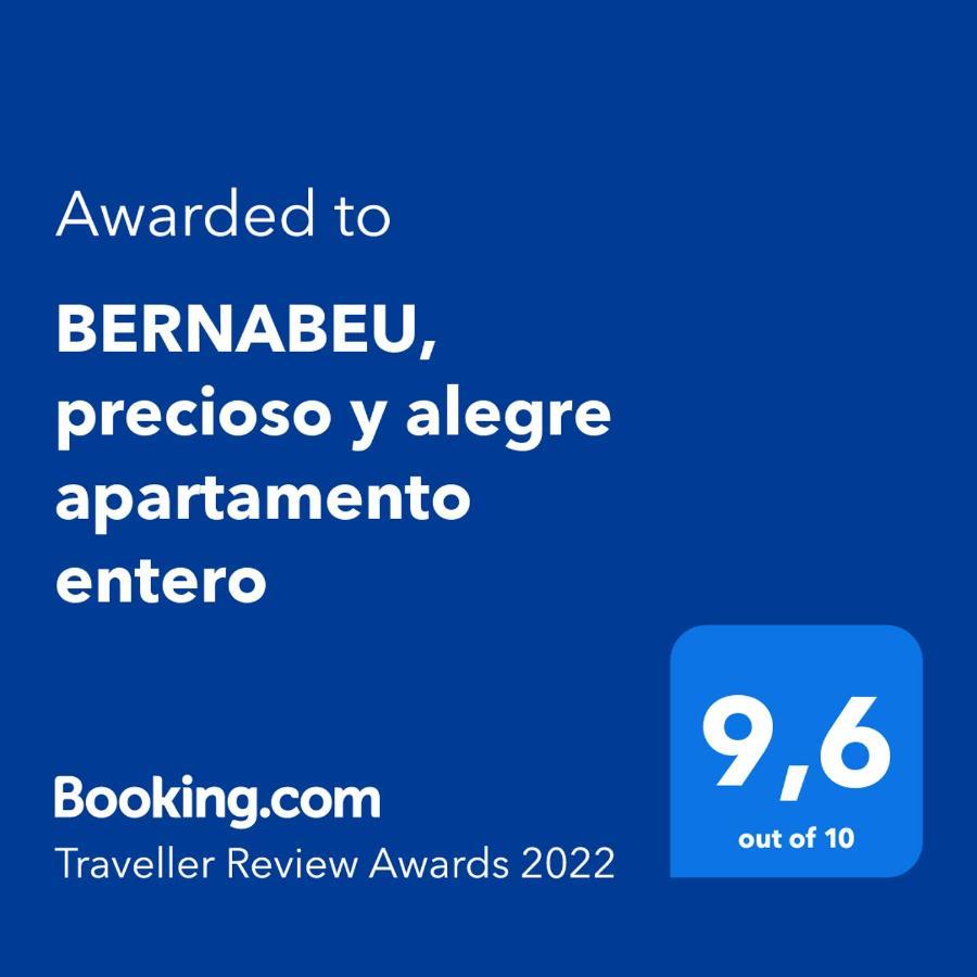 Bernabeu, Luxury Y Luminoso Apartamento Entero Мадрид Экстерьер фото